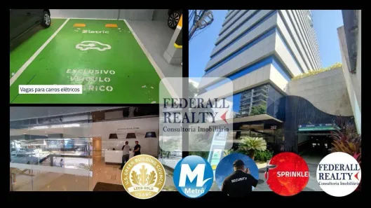Sala Comercial para alugar, 605m² no Botafogo, Rio de Janeiro