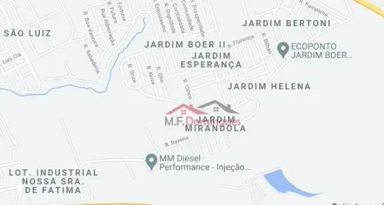 Lote/Terreno à venda, 283m² no Jardim Mirandola, Americana