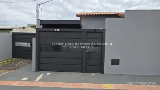 Casa com 2 Quartos à venda, 50m² no Vila Santo Amaro, Campo Grande