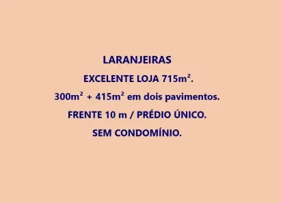 Ponto Comercial à venda, 715m² no Laranjeiras, Rio de Janeiro
