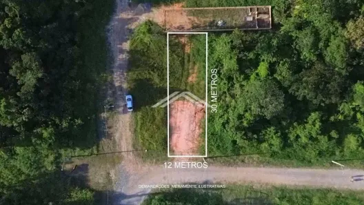 Lote/Terreno à venda, 360m² no Barra do Saí, Itapoá
