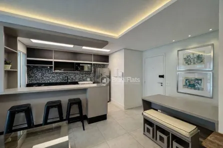 Apartamento com 1 Quarto para alugar, 65m² no Jardim Leonor, São Paulo