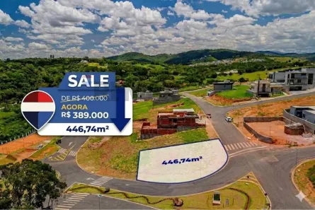 Lote/Terreno à venda, 446m² no Laranja Azeda, Atibaia