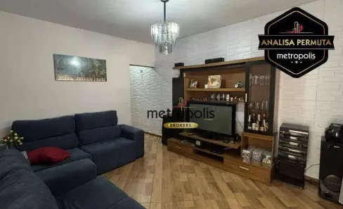 Sobrado com 3 Quartos à venda, 147m² no Jardim Las Vegas, Santo André