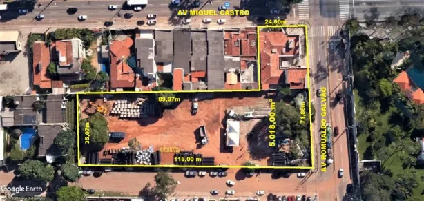 Lote/Terreno para alugar, 5018m² no Lagoa Nova, Natal