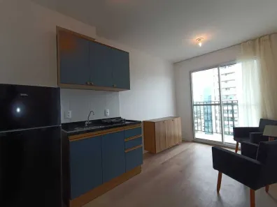 Apartamento com 1 Quarto para alugar, 27m² no Campo Belo, São Paulo
