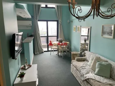 Flat com 1 Quarto para alugar, 50m² no Moema, São Paulo