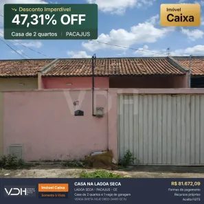 Casa com 2 Quartos à venda, 74m² no Pacajus, Pacajus