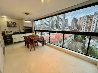 Apartamento com 2 Quartos à venda, 91m² no Campo Grande, Santos