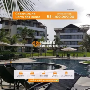 Cobertura com 3 Quartos à venda, 126m² no Loteamento Parque das Fontes, Aquiraz