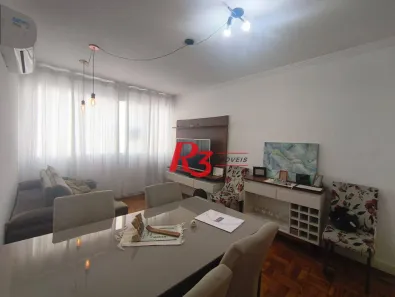 Apartamento com 2 Quartos para alugar, 86m² no Boqueirão, Santos
