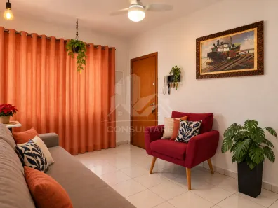 Apartamento com 2 Quartos à venda, 56m² no Itararé, São Vicente