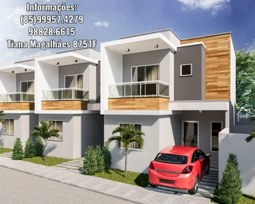 Casa com 3 Quartos à venda, 96m² no Jardim Icaraí, Caucaia