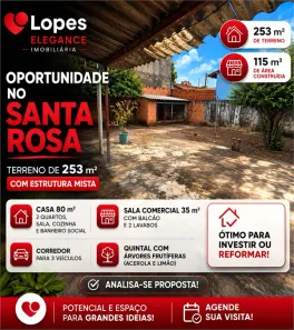 Casa com 2 Quartos à venda, 115m² no Loteamento Santa Rosa, Piracicaba