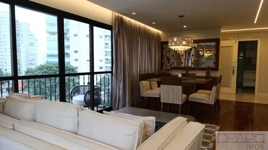 Apartamento com 4 Quartos para alugar, 160m² no Indianópolis, São Paulo