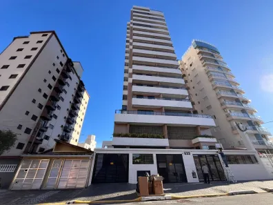 Apartamento com 3 Quartos para alugar, 89m² no Guilhermina, Praia Grande
