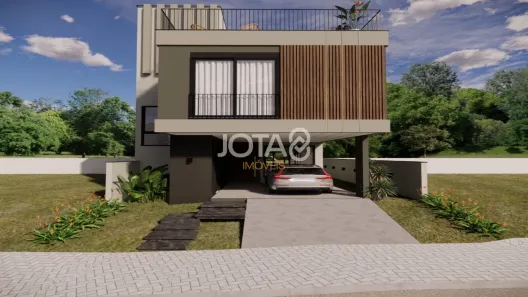 Casa de Condomínio com 4 Quartos à venda, 169m² no Santa Cândida, Curitiba
