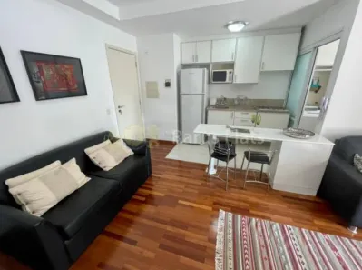 Flat com 1 Quarto à venda, 55m² no Cidade Monções, São Paulo