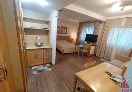Flat com 1 Quarto para alugar, 38m² no Pinheiros, São Paulo