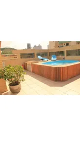 Apartamento com 3 Quartos para alugar, 200m² no Jardim Las Palmas, Guarujá