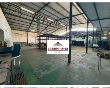 Galpão/Depósito/Armazém para alugar, 1028m² no Campestre, Santo André