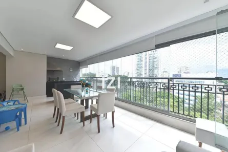 Apartamento com 3 Quartos à venda, 137m² no Santo Amaro, São Paulo