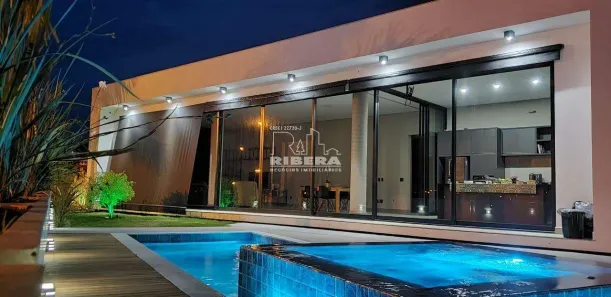 Casa de Condomínio com 3 Quartos à venda, 274m² no Alphaville Nova Esplanada, Votorantim
