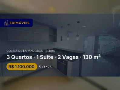 Casa com 3 Quartos à venda, 130m² no Colina de Laranjeiras, Serra