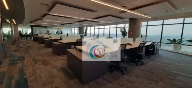 Sala Comercial para alugar, 545m² no Cidade Monções, São Paulo