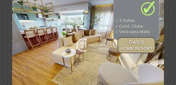 Apartamento com 3 Quartos à venda, 90m² no Alphagran Alphaville, Barueri