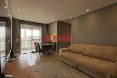 Apartamento com 3 Quartos à venda, 74m² no Vila Barros, Guarulhos