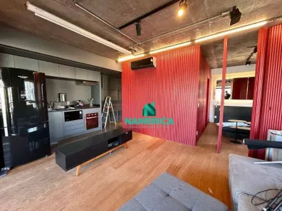 Apartamento com 1 Quarto para alugar, 62m² no Cidade Monções, São Paulo