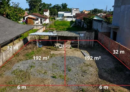 Lote/Terreno à venda, 192m² no Continental, Itapoá