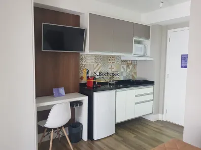 Apartamento com 1 Quarto para alugar, 30m² no Campo Belo, São Paulo