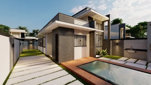 Casa com 3 Quartos à venda, 87m² no Extensão do Bosque, Rio das Ostras