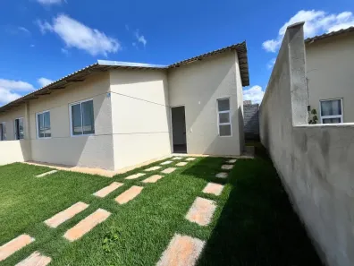 Casa de Condomínio com 3 Quartos à venda, 59m² no Conjunto Habitacional Jardim Sabiá, Senador Canedo