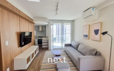 Apartamento com 1 Quarto para alugar, 51m² no Cambuí, Campinas