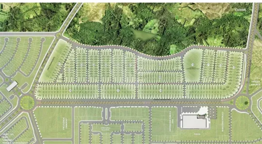 Lote/Terreno à venda, 338m² no Petrópolis, Várzea Grande