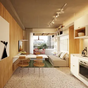 Apartamento com 1 Quarto à venda, 28m² no Pinheiros, São Paulo