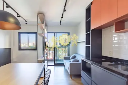 Flat com 1 Quarto à venda, 33m² no Indianópolis, São Paulo