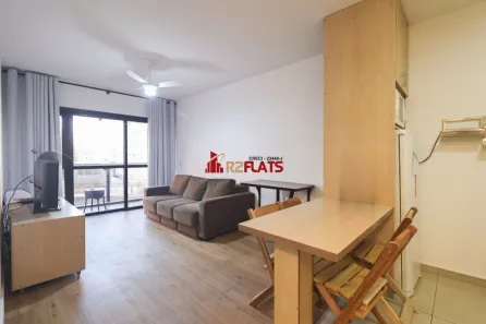 Flat com 1 Quarto para alugar, 40m² no Jardim Paulista, São Paulo