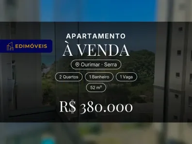 Apartamento com 2 Quartos à venda, 52m² no Ourimar, Serra