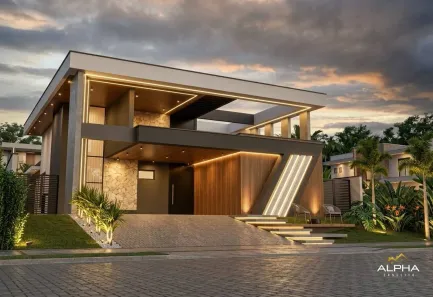 Casa de Condomínio com 3 Quartos à venda, 228m² no Cidade Alpha, Eusébio