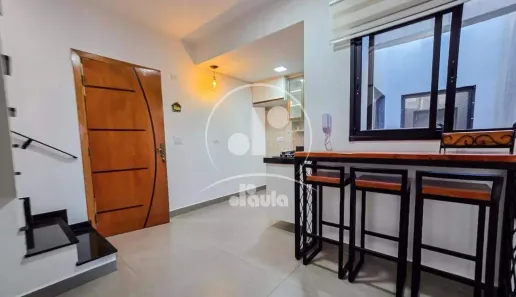 Cobertura com 2 Quartos para alugar, 90m² no Campestre, Santo André