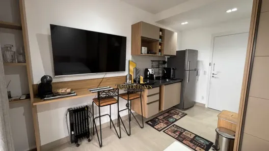 Flat com 1 Quarto para alugar, 30m² no Jardim das Acácias, São Paulo