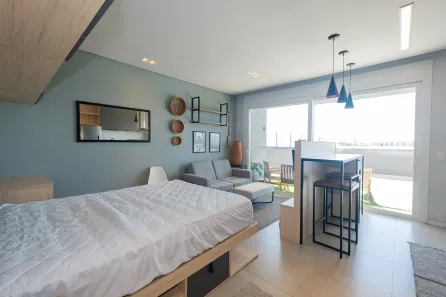 Apartamento com 1 Quarto à venda, 34m² no Centro, Pelotas