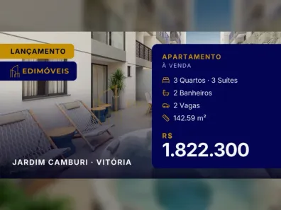 Apartamento com 3 Quartos à venda, 142m² no Jardim Camburi, Vitória