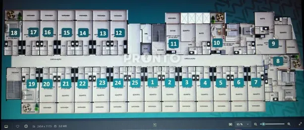 Flat com 1 Quarto à venda, 26m² no Centro, Ipojuca
