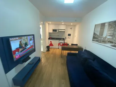 Flat com 1 Quarto para alugar, 35m² no Itaim Bibi, São Paulo