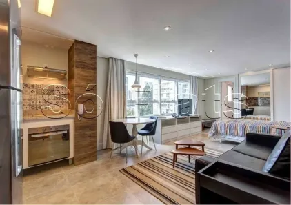 Flat com 1 Quarto à venda, 40m² no Brooklin Paulista, São Paulo